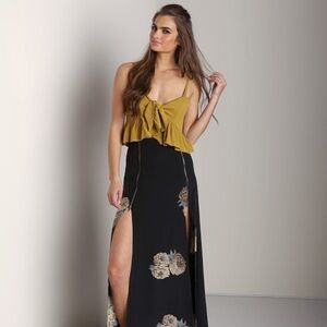 Stone Cold Fox Quixote Crop Mustard vintage- sold out